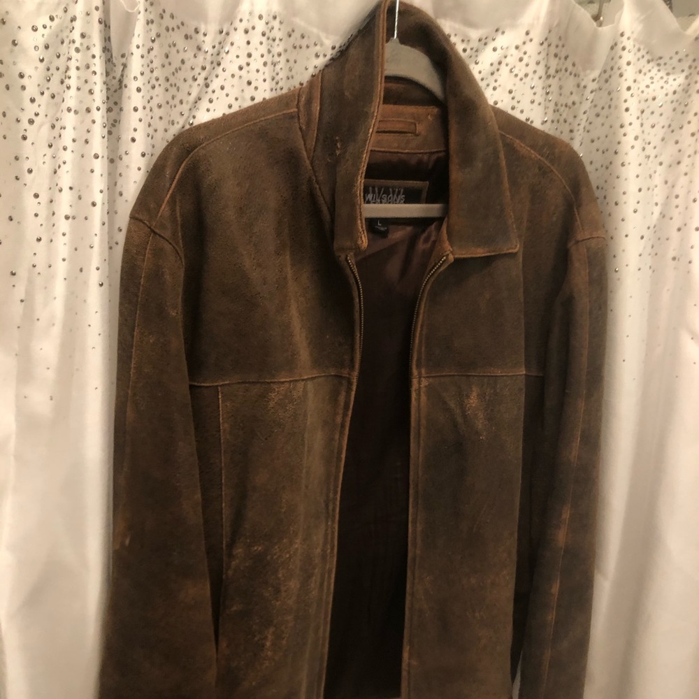 Wilson’s Leather Pelle Studio Distressed Jacket